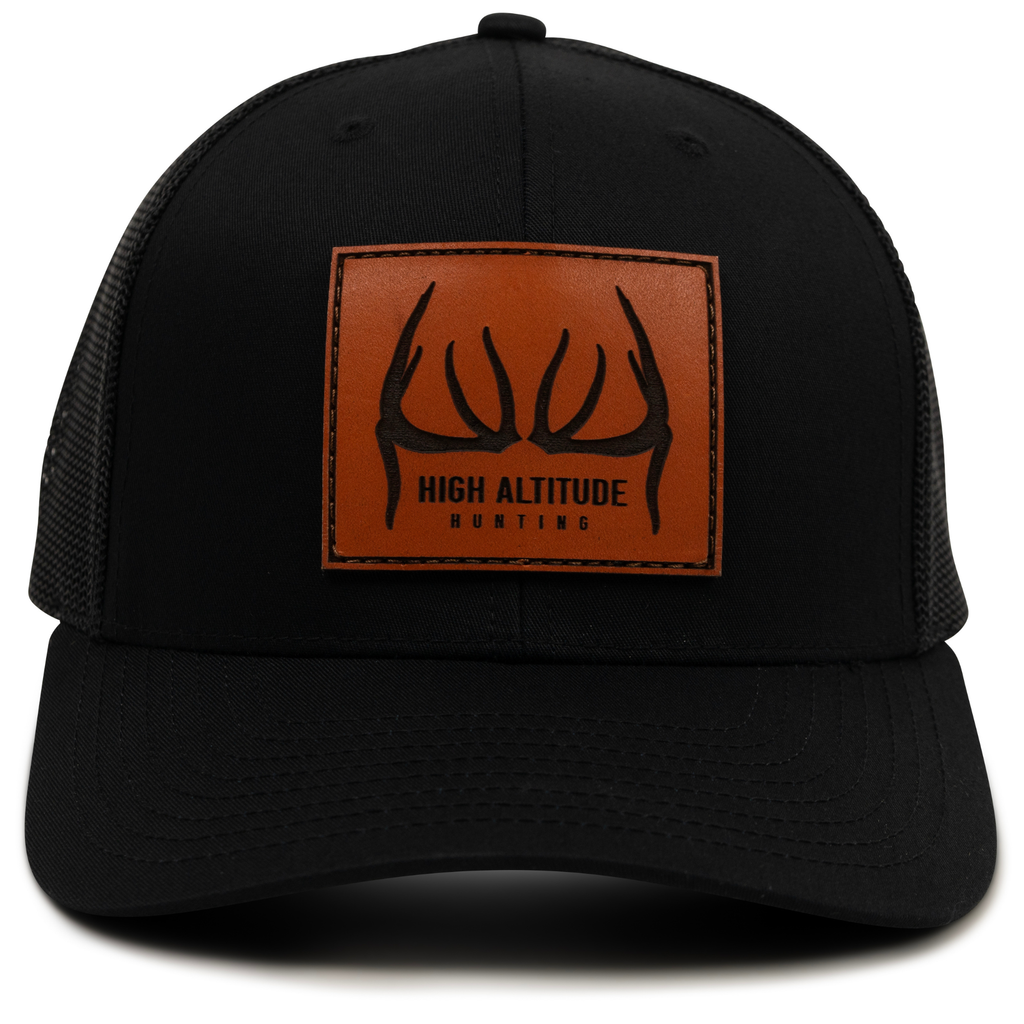 Antlers Patch Snapback Hat