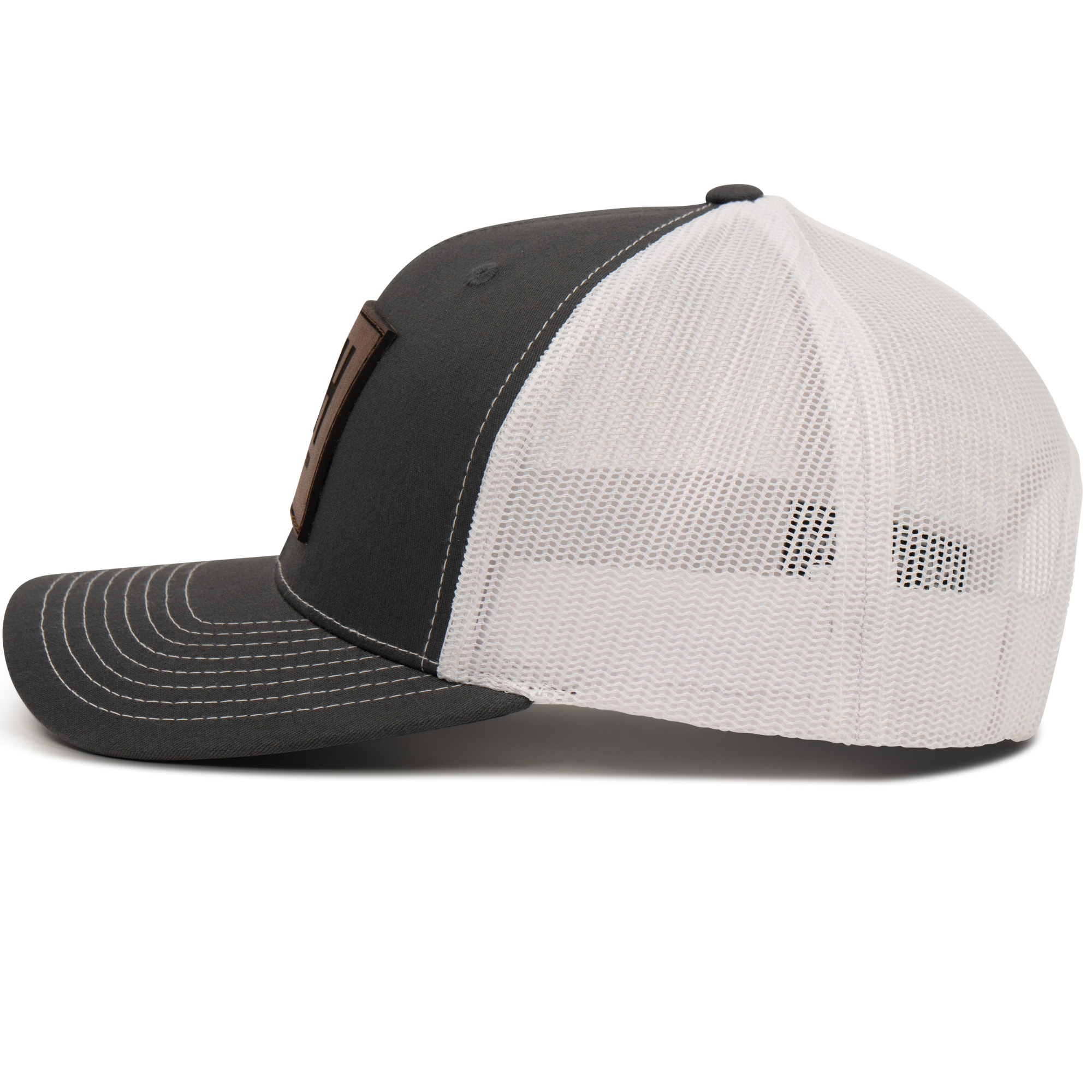 HAH Leather Patch Trucker