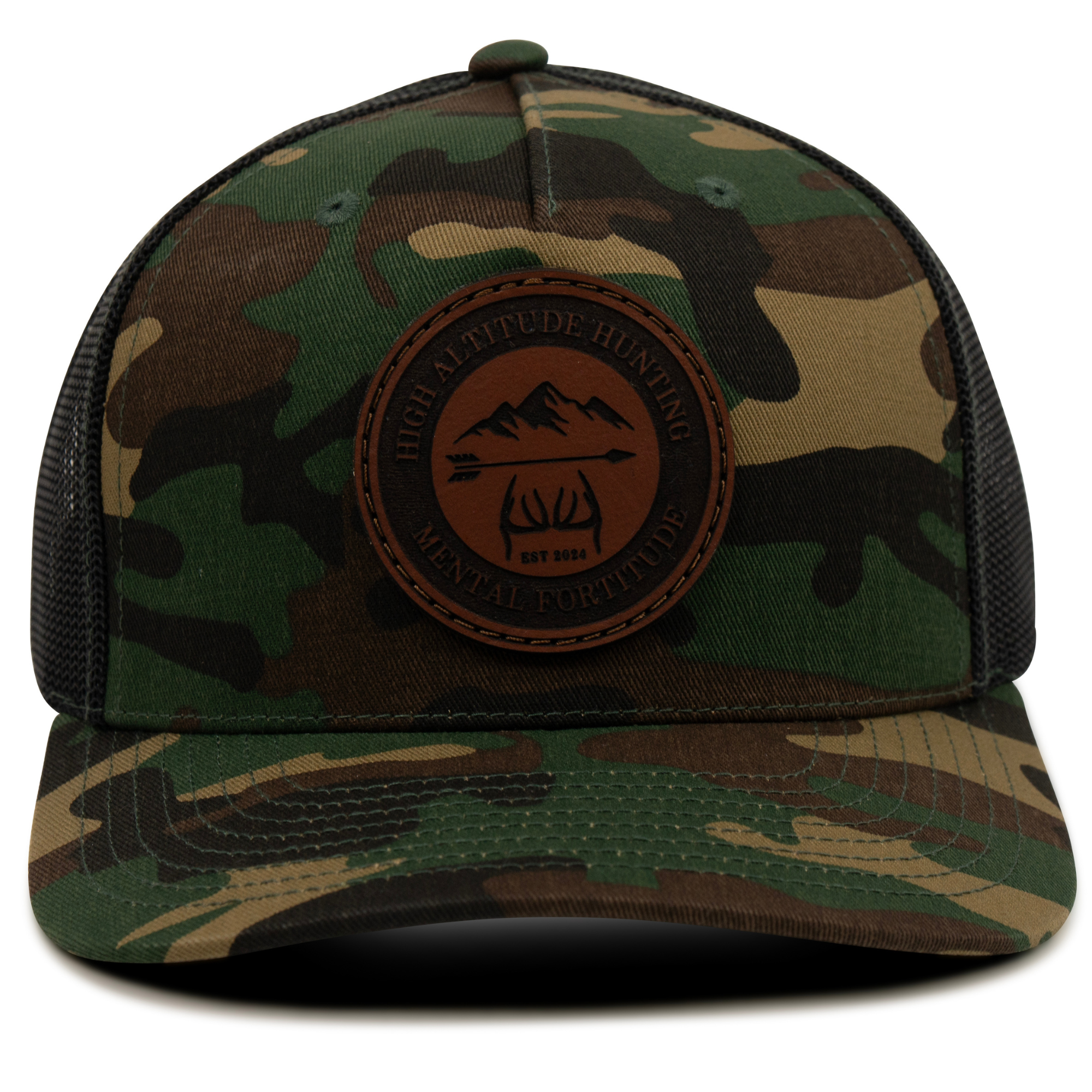 Circle Patch Snapback Hat