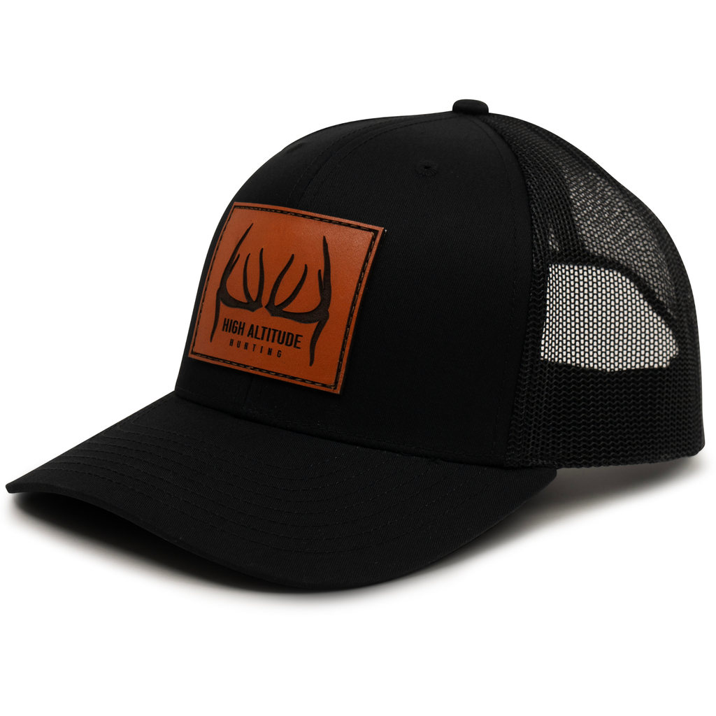 Antlers Patch Snapback Hat