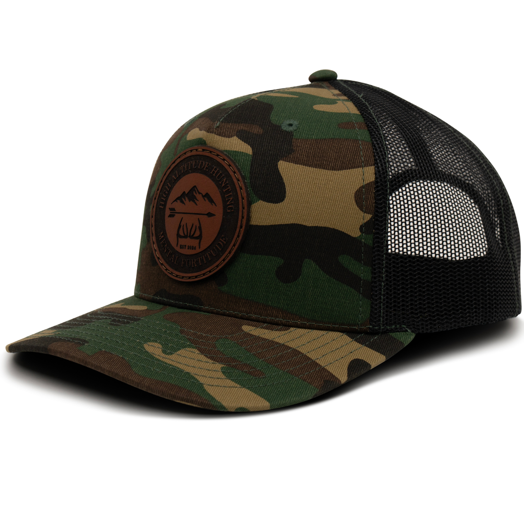 Circle Patch Snapback Hat