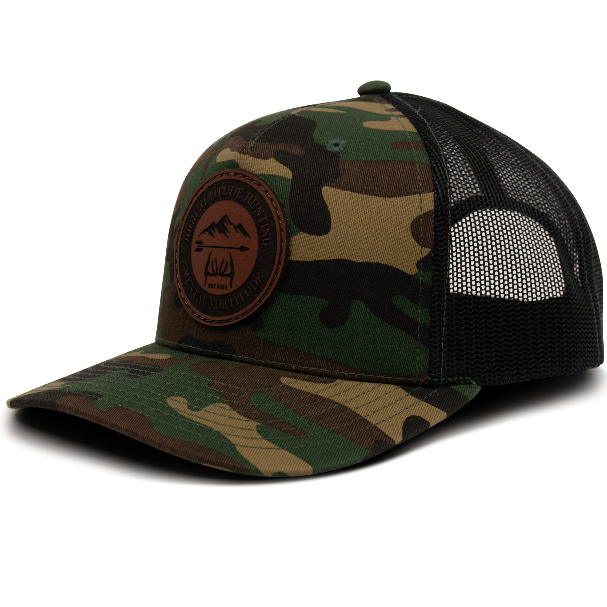 Circle Patch Snapback Hat