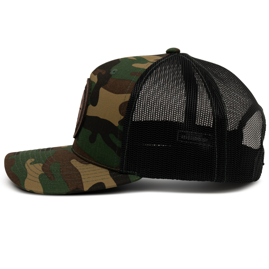 Circle Patch Snapback Hat